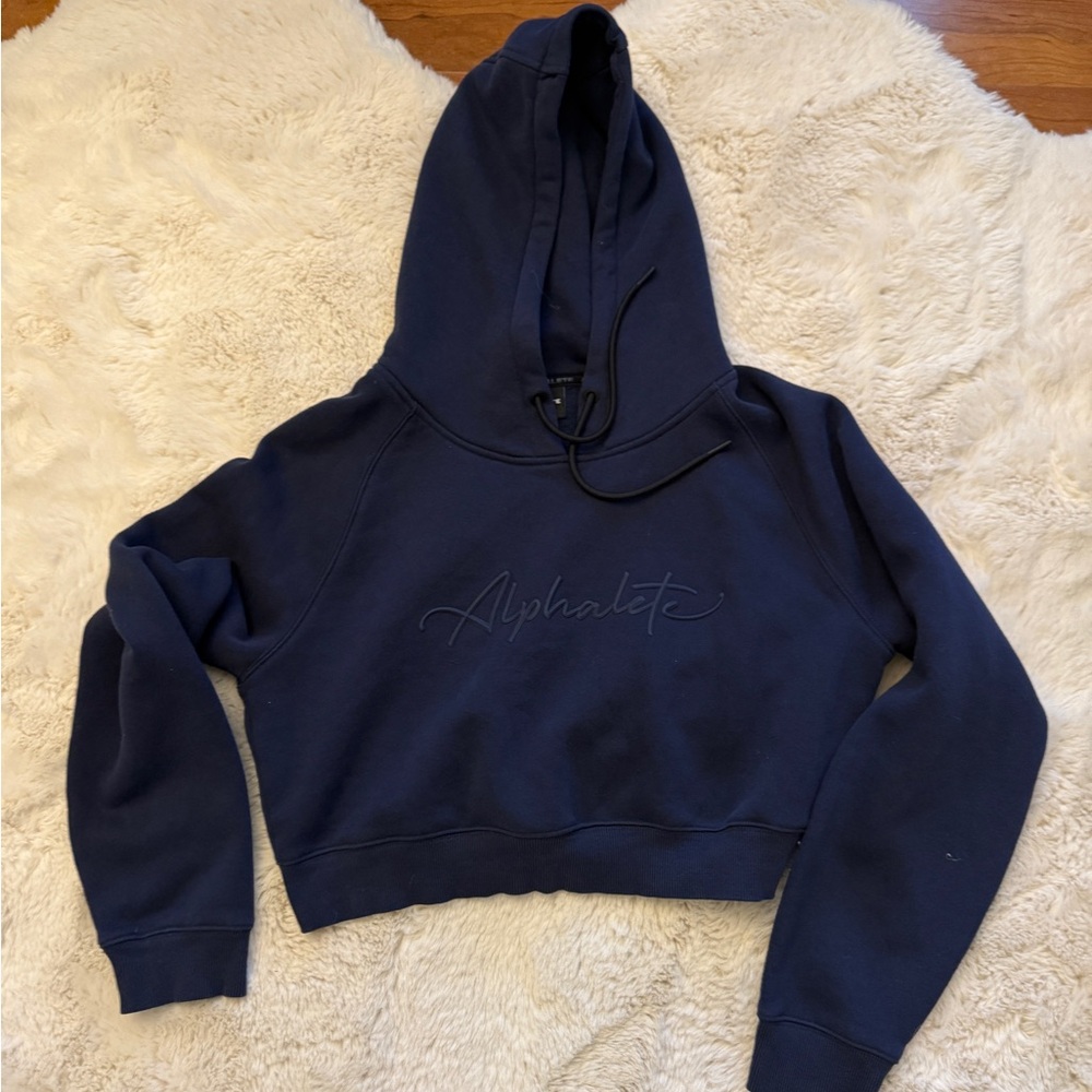 Alphalete cropped hoodie